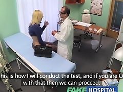 "fakehospital Skinny Blonde Takes Doctors Advice"